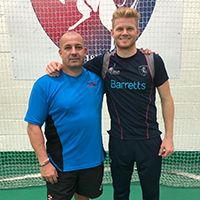 Sam Billings with Julian Wood